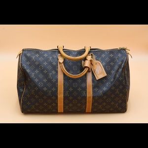 (SOLD) Louis Vuitton Keepall 50 Monogram